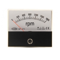 指针式交流电流表转速表 BP-670 AC220V 1800RPM