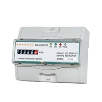 DTS188三相导轨式电能表  