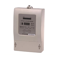 非接触IC卡三相电能表外附开关（正面刷卡）