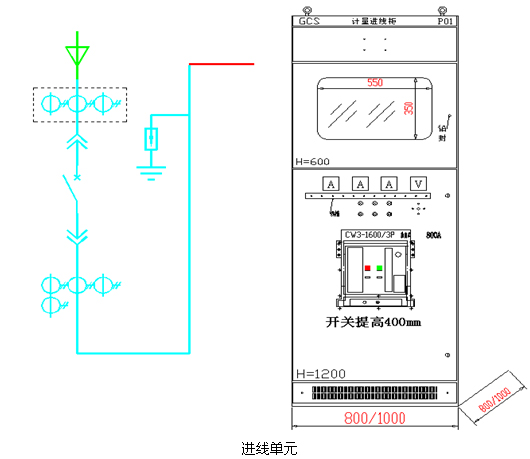 GCS抽出柜