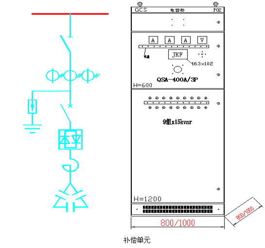GCS抽出柜